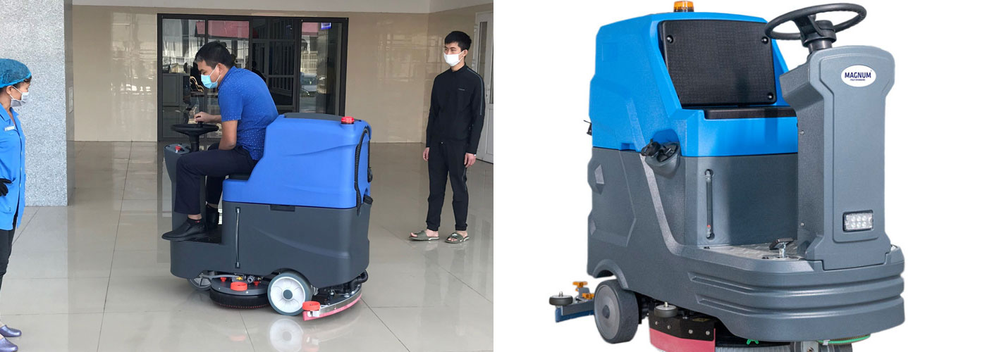 máy chà sàn ngồi lái